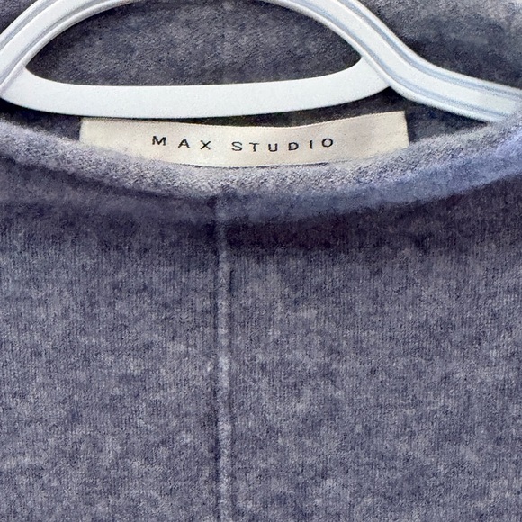 Blue Cashmere Sweater 100% 2 Ply Cashmere - Picture 6 of 6